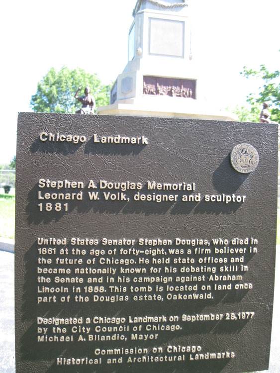 Stephen Douglas Cemetery image 1